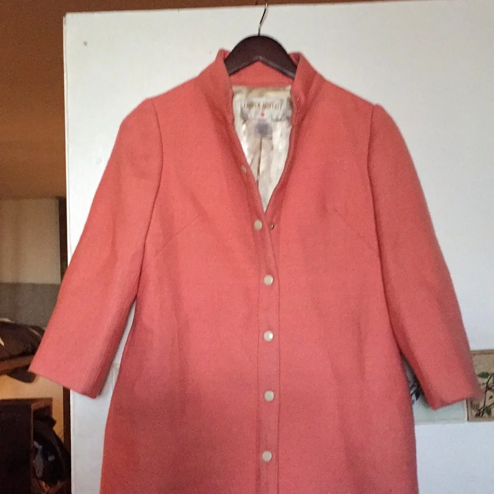 Lauren Moffatt Anthropologie Eastward Dress Coat Vintage Vibes - Picture 4 of 8